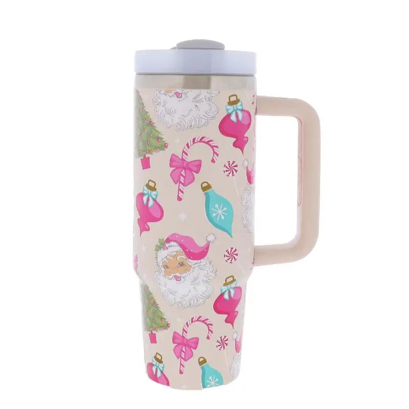 Baby Its Cold Outside 30 oz. Tumbler with Straw and Handle