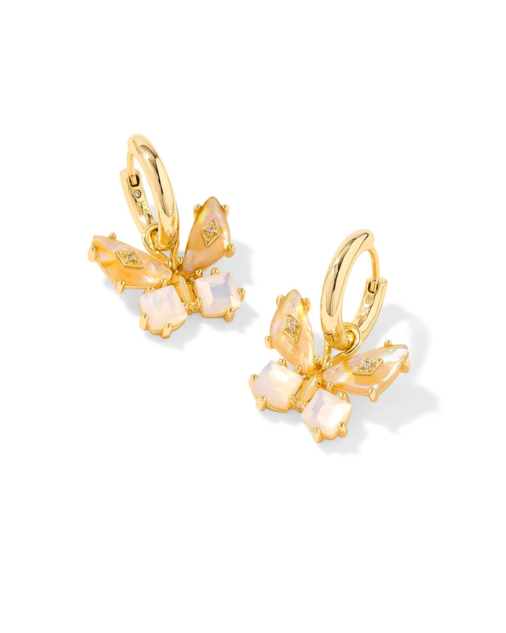 Bianca Butterfly Huggie Earring