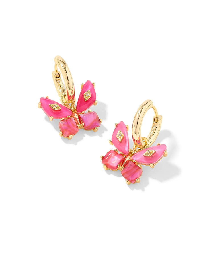 Bianca Butterfly Huggie Earring