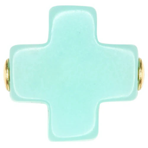 Egirl Signature Small Cross necklace gold 14"