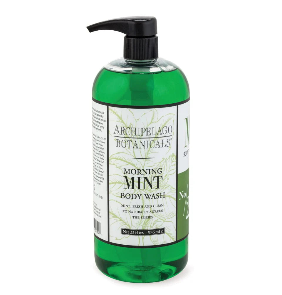 MORNING MINT BODY WASH 33OZ