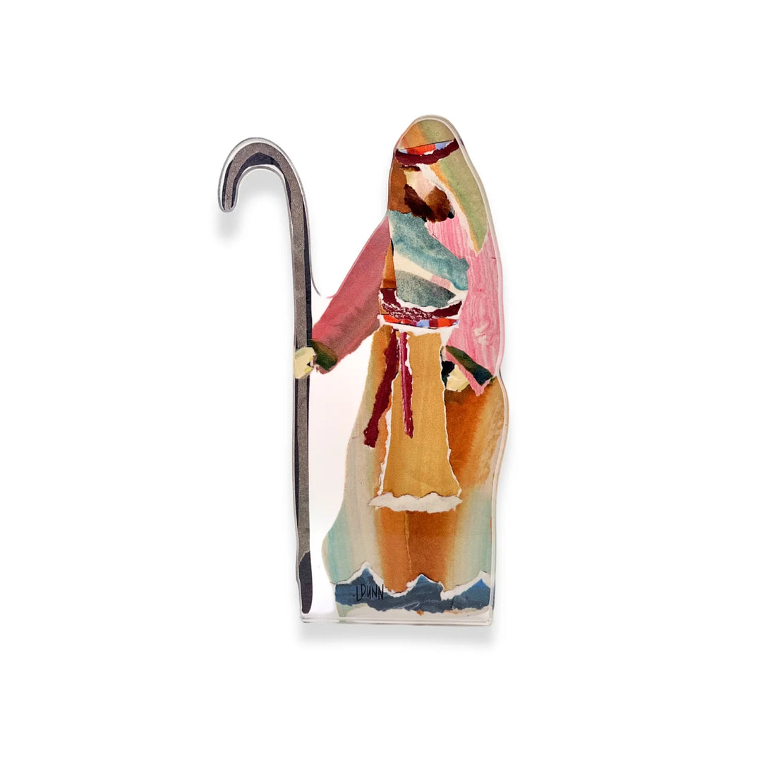 Lauren Dunn Acrylic Nativity Shepherd 1 - Large