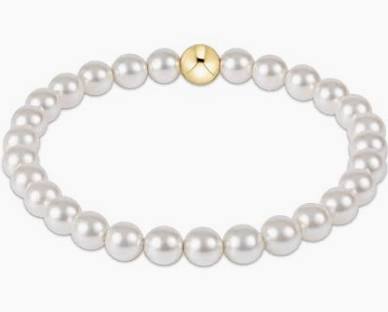 Enewton Classic Pearl Bead Bracelet 3MM 4MM 5MM 6MM