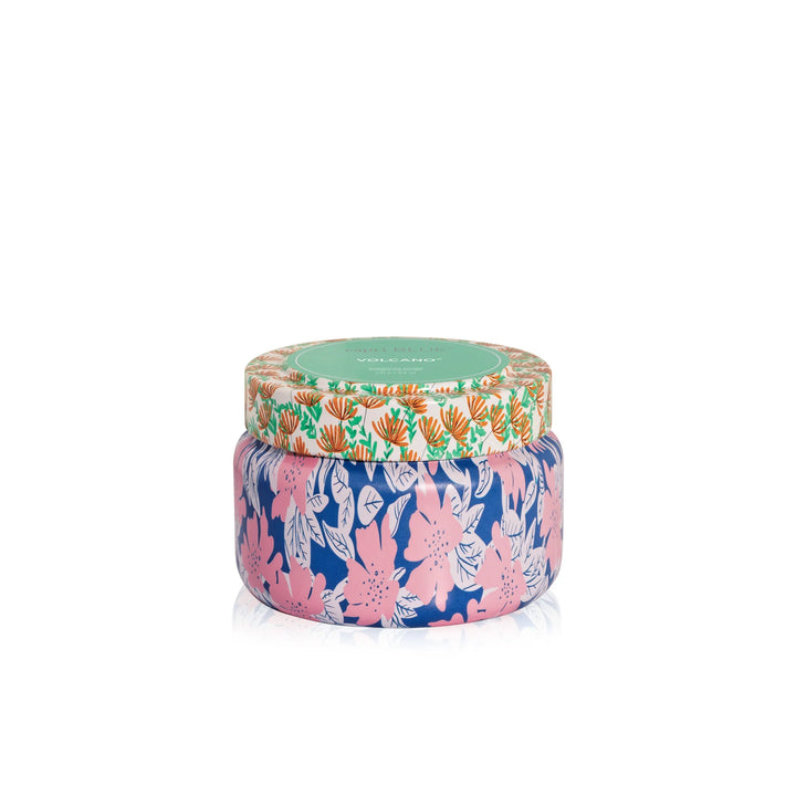 Capri Blue Volcano Pattern Play Printed Travel Tin Candle