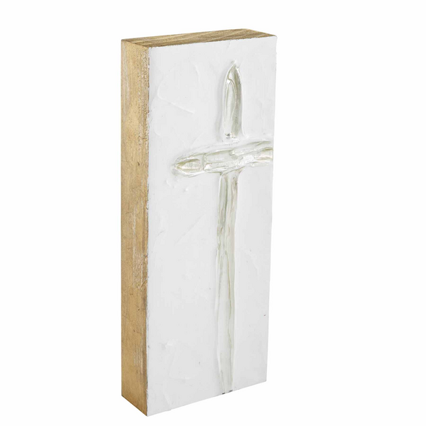 Tall Cross Decorative Block