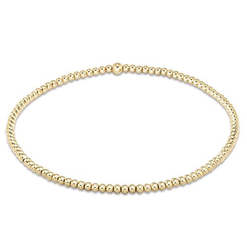 enewton Classic Gold 2mm Bead Bracelet