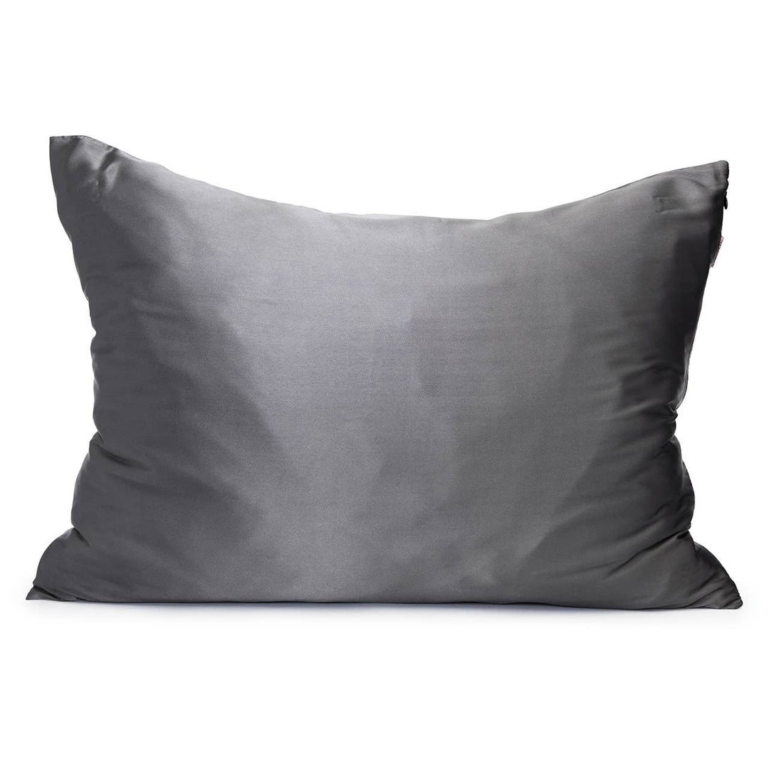 KITSCH Satin Pillowcase - Charcoal