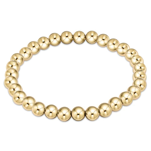 Extends Classic Gold Bead Bracelet