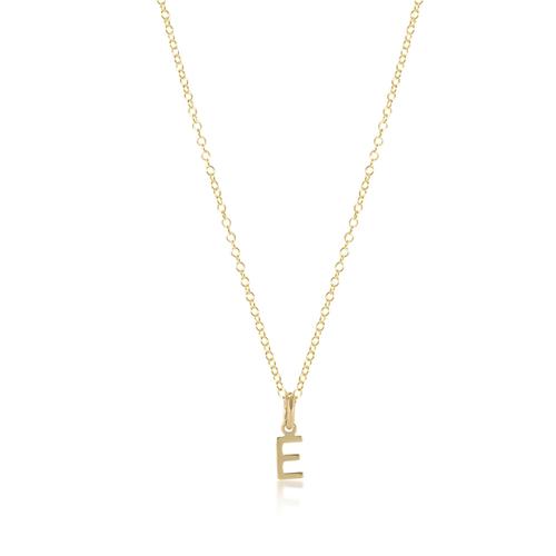 Initial Respect Gold 16" Necklace