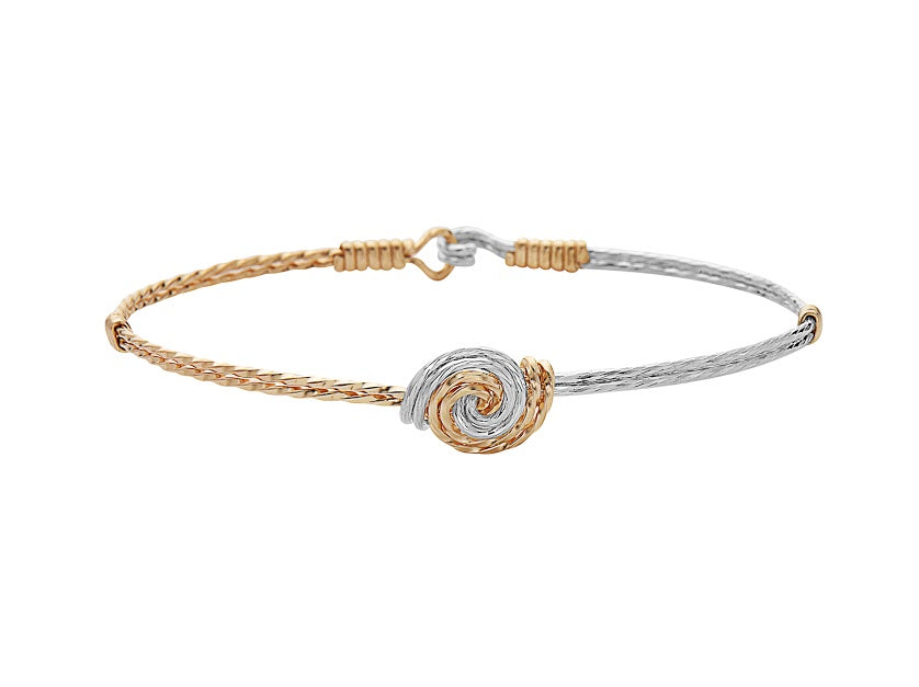 Ronaldo Friends Bracelet Gold Wire and Pearl Bracelet