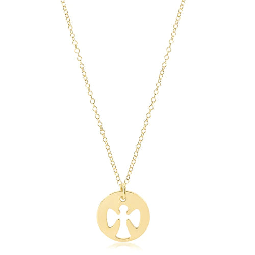 enewton 16" Guardian Angel Charm Necklace