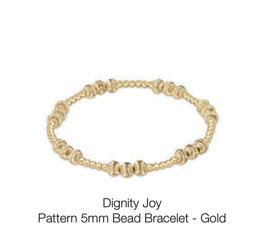 Enewton dignity joy pattern 5mm bead bracelet