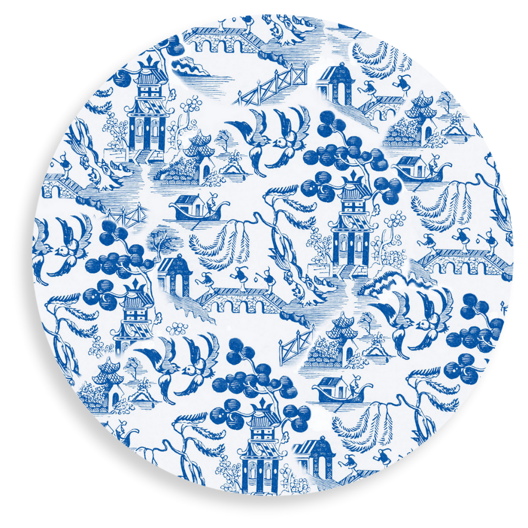 Tart By Taylor - Chinoiserie Print Coaster