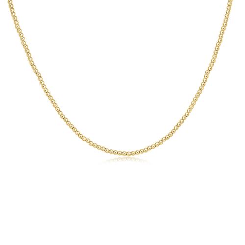 enewton 15'' Classic 2mm Gold Bead Choker