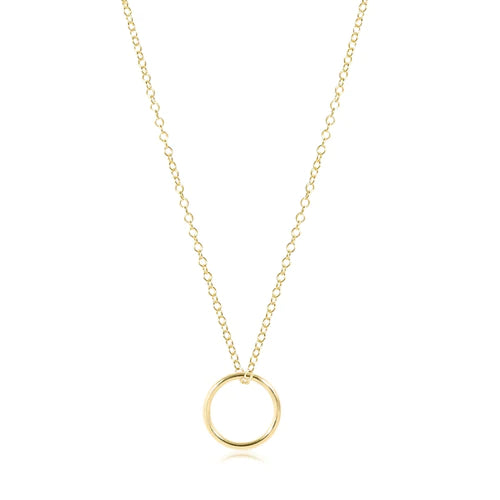 egirl halo necklace gold