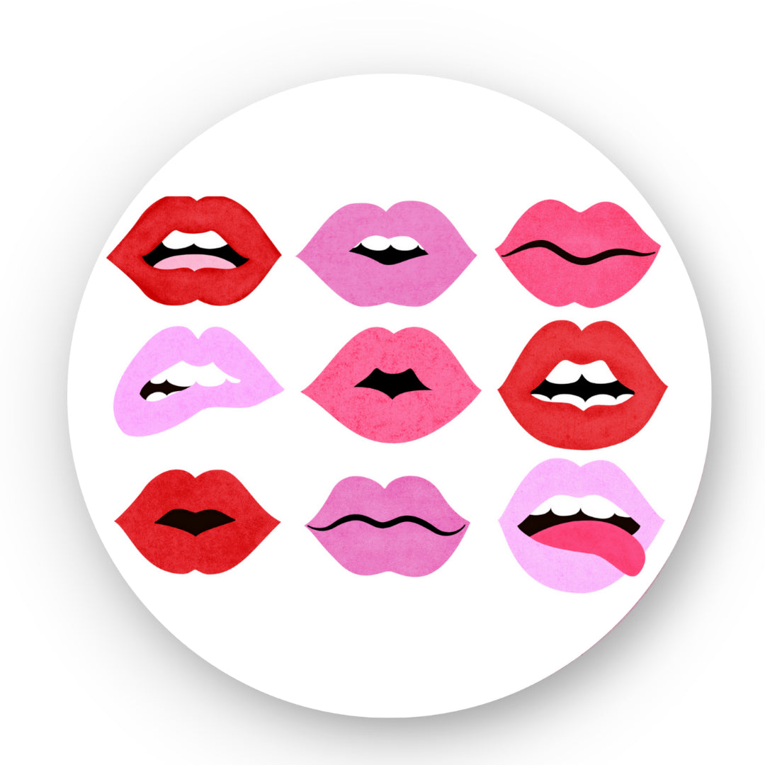 Pucker Up Coaster