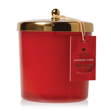 Simmered Cider Harvest Red Poured Candle