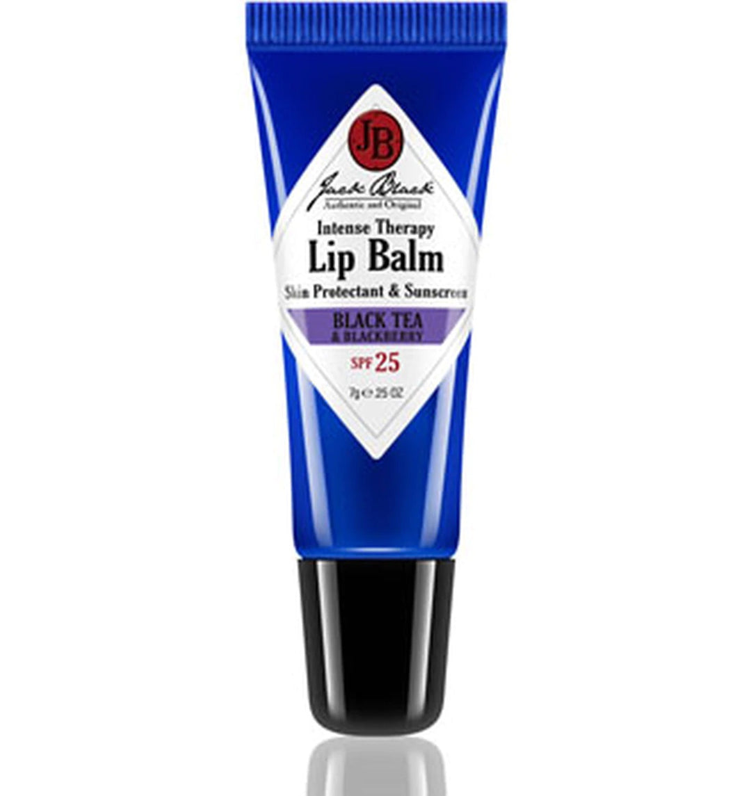 Jack Black Intense Therapy Lip Balm SPF 25, Black Tea & Blackberry, 0.25 oz