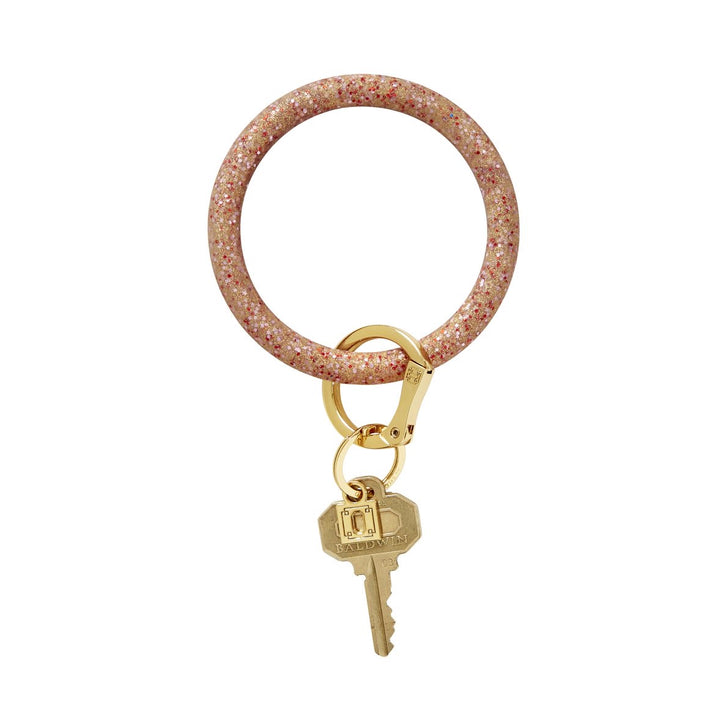 O-Venture Silicone Big O® Confetti Key Ring