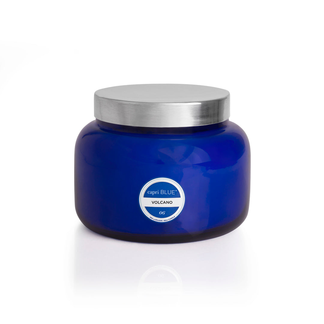 Volcano Blue Jumbo Jar, 48 oz
