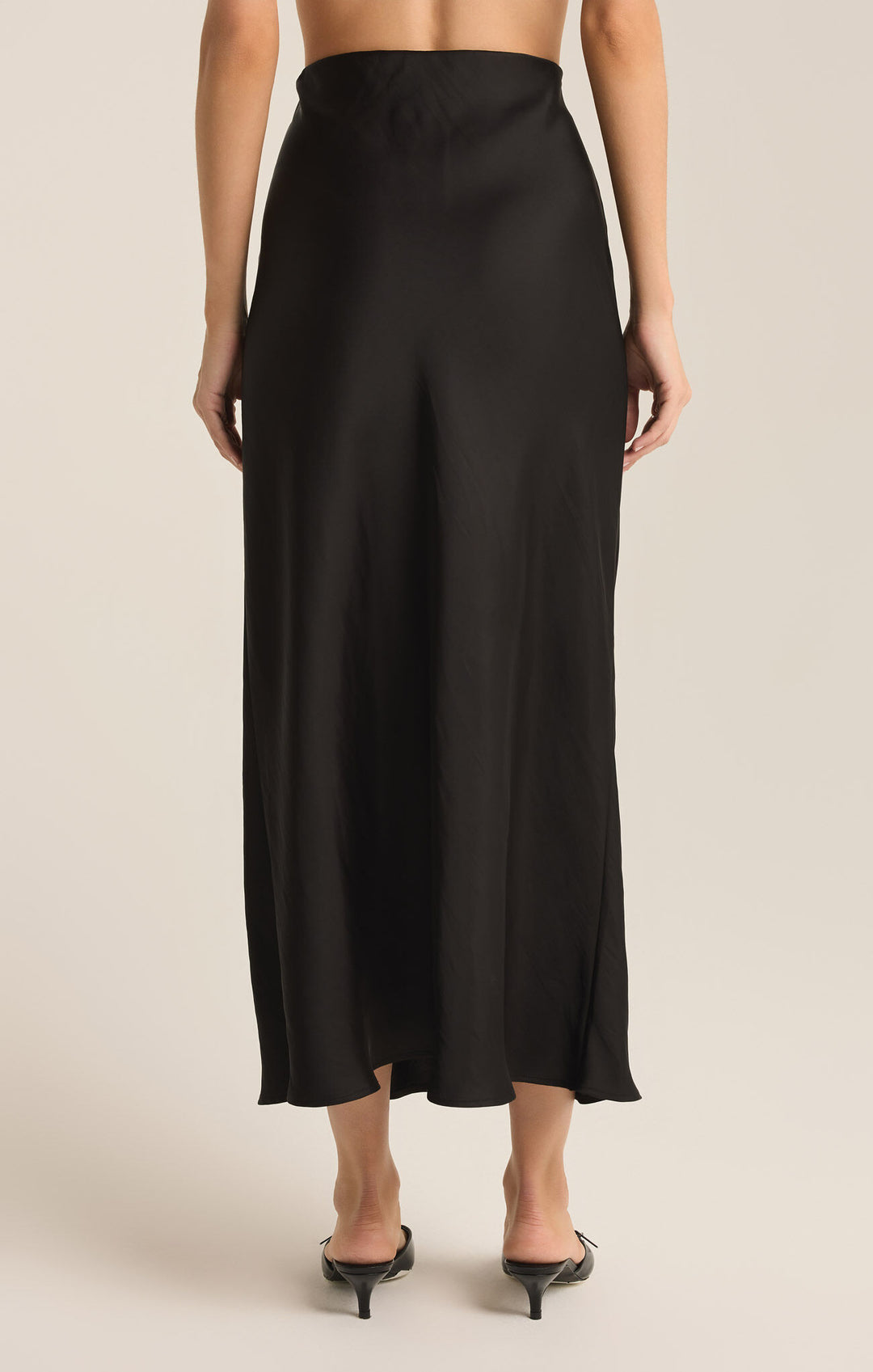 Z Supply Europa Poly Sheen Skirt