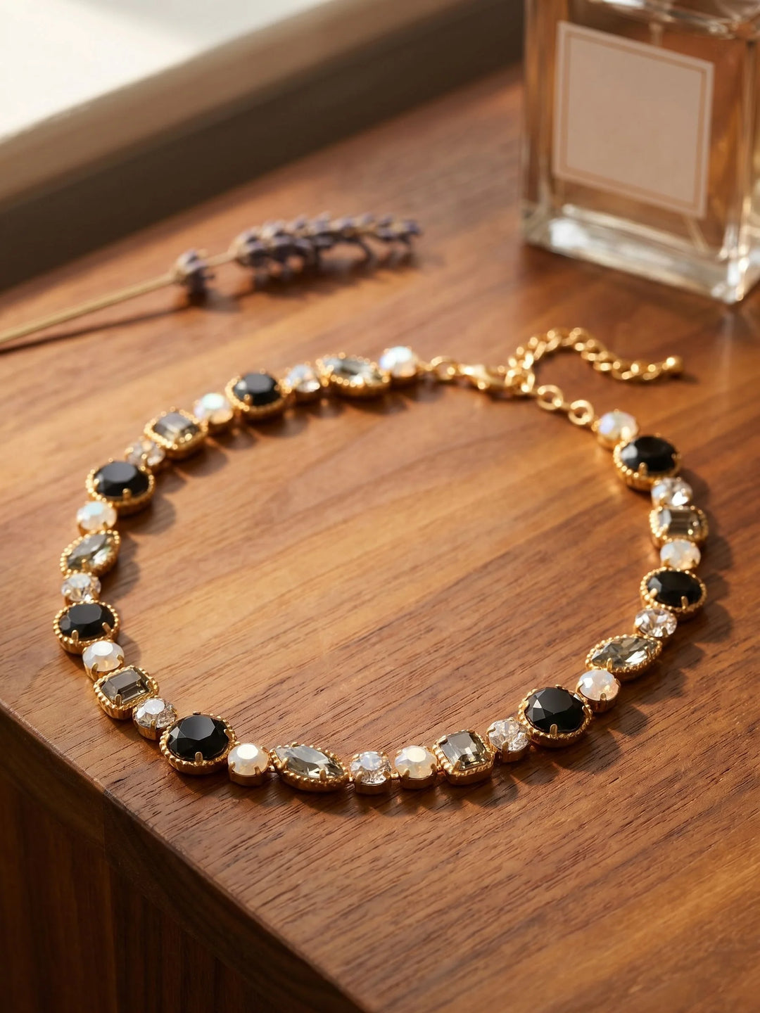 Sorrelli Cushion-Cut Tennis Necklace