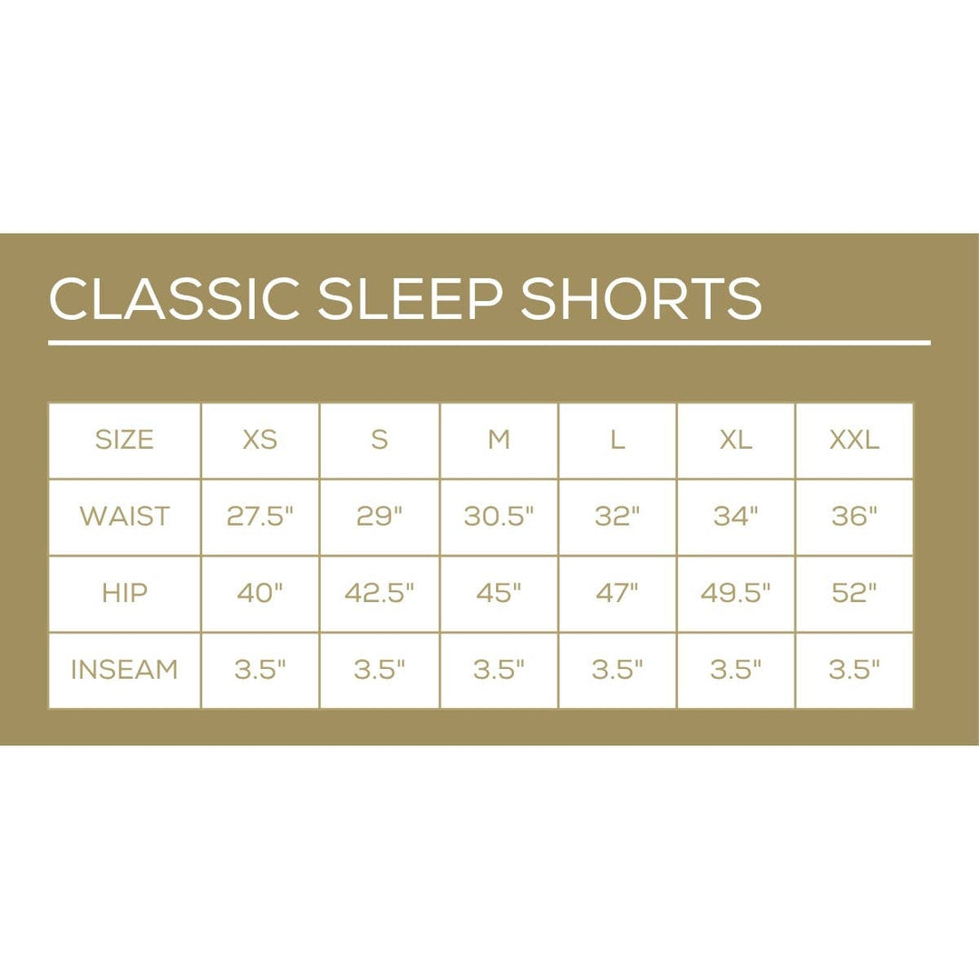 The Claire Chinoiserie Sleep Shorts
