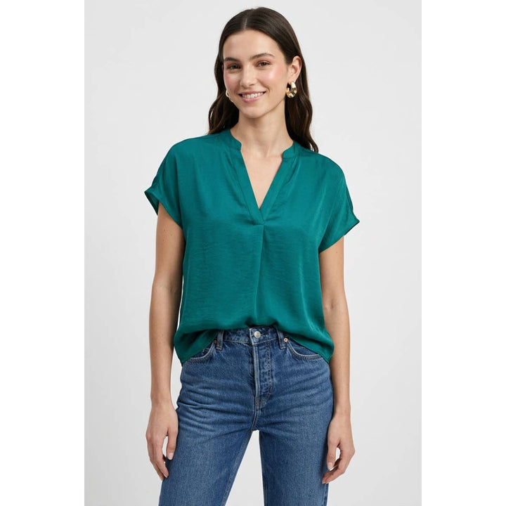 Drop Shoulder Regular Blouse