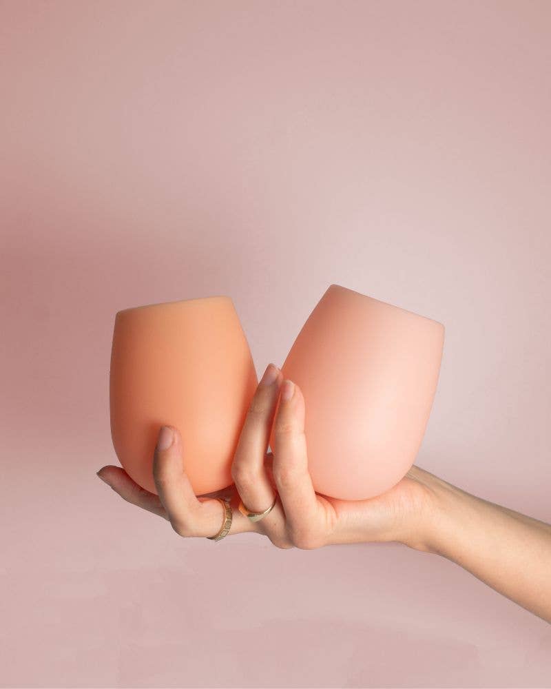 Peach + Petal | Fegg | Silicone Unbreakable Glasses