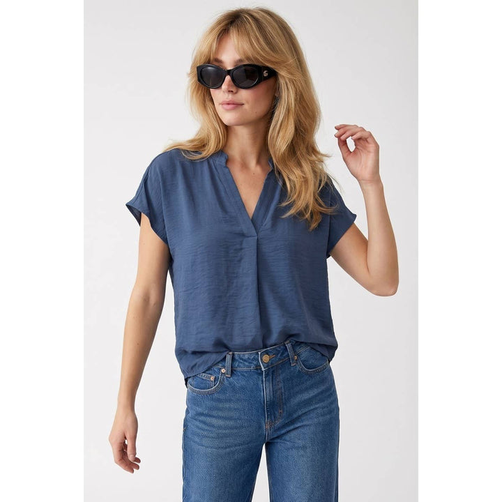 Drop Shoulder Regular Blouse