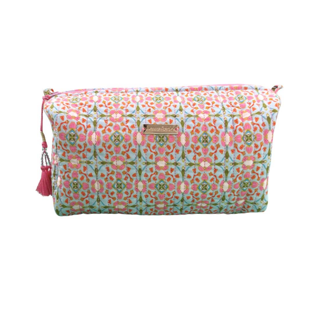 Laura Park Designs Gasparilla Signature Large Cosmetic Bag