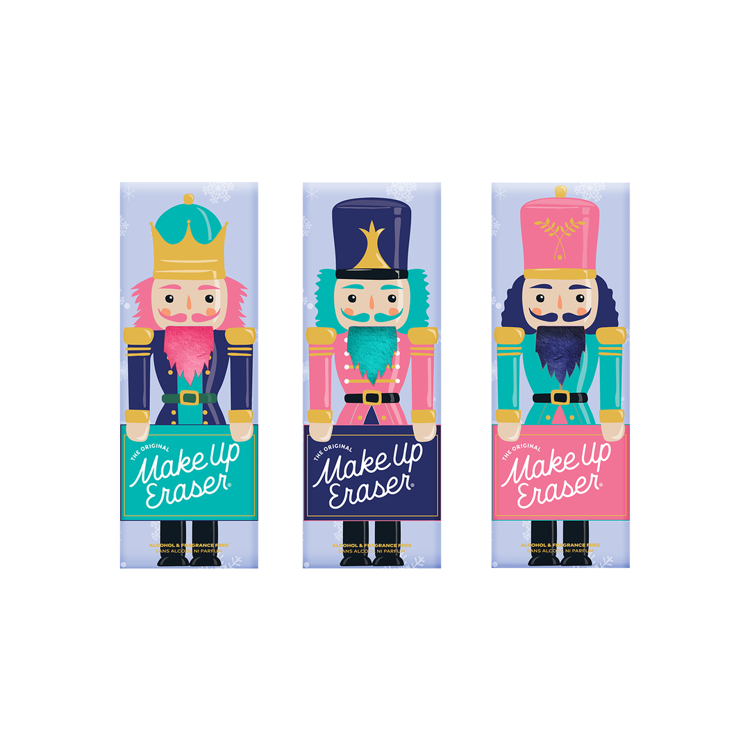 MakeUp Eraser Nutcracker 3pc Mini PRO | Holiday Value Set