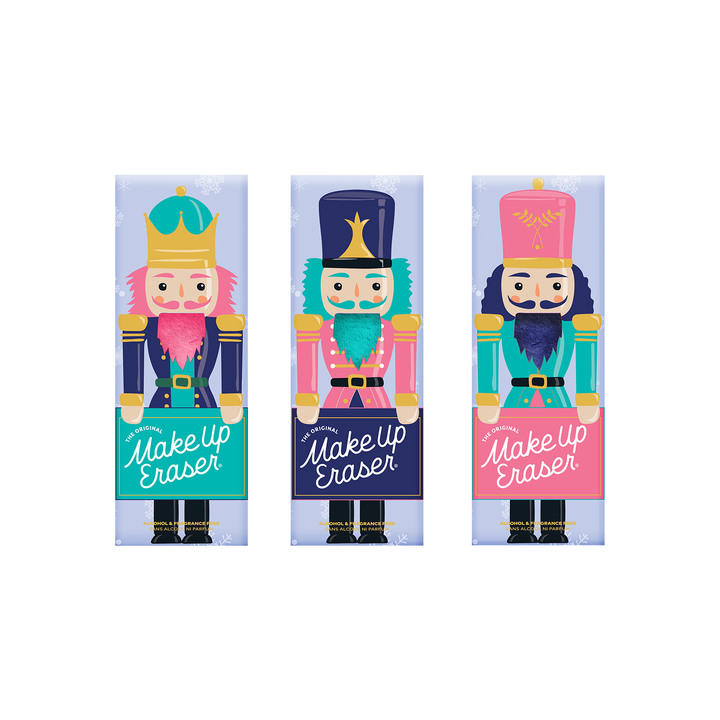 MakeUp Eraser Nutcracker 3pc Mini PRO | Holiday Value Set