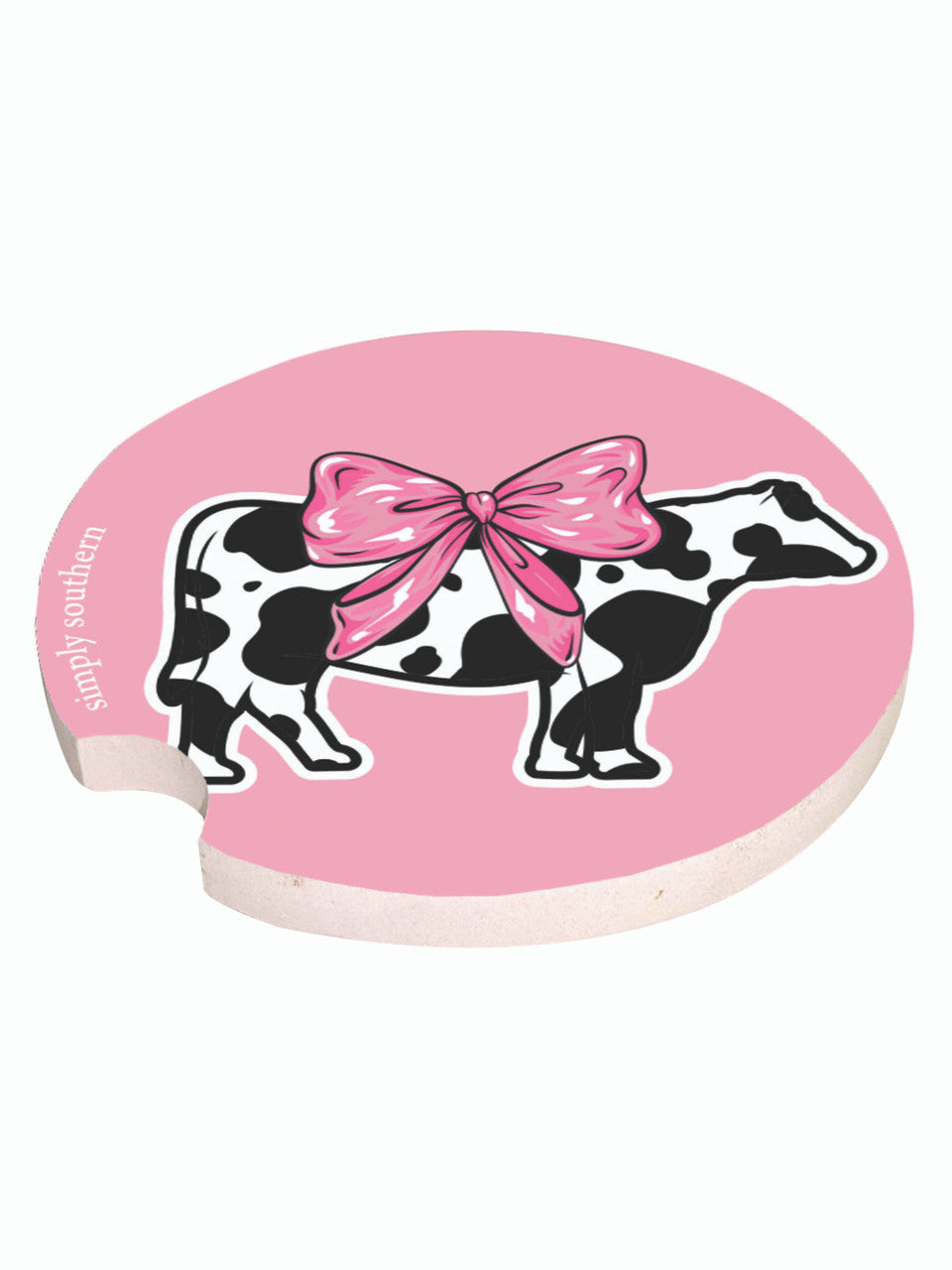 Simply Southern Cow Car Coaster