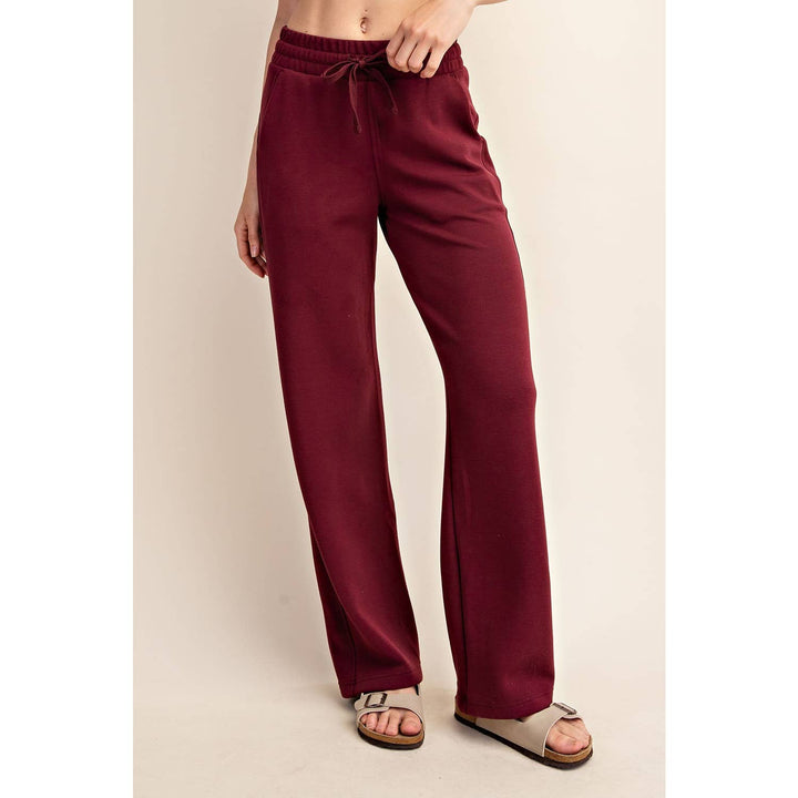 Modal Poly Span Scuba Straight Pant