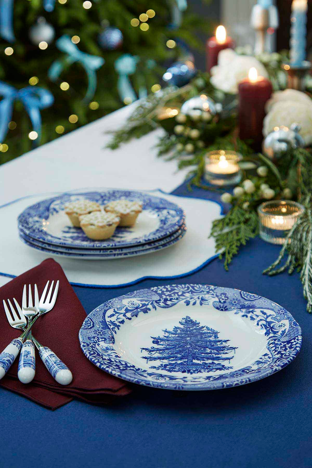 Spode ITALIAN CHRISTMAS SALAD PLATE 8"