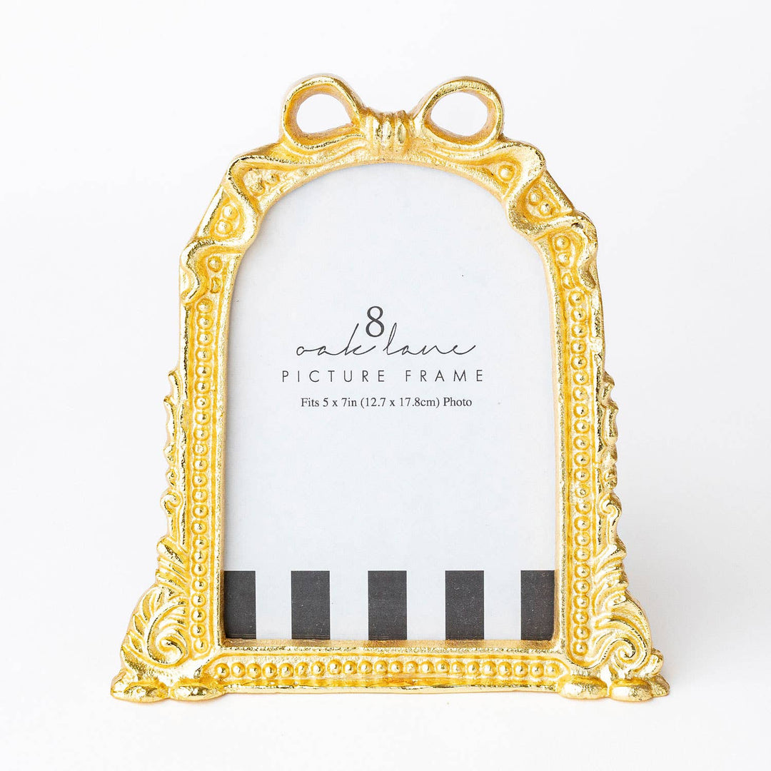 Gold Ribbon 5x7 Picture Frame