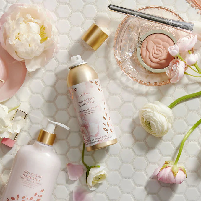 Thymes Goldleaf Gardenia room spray