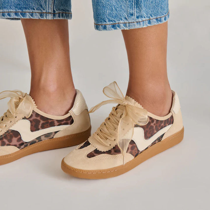Notice Mesh Sneakers Lt Leopard Mesh