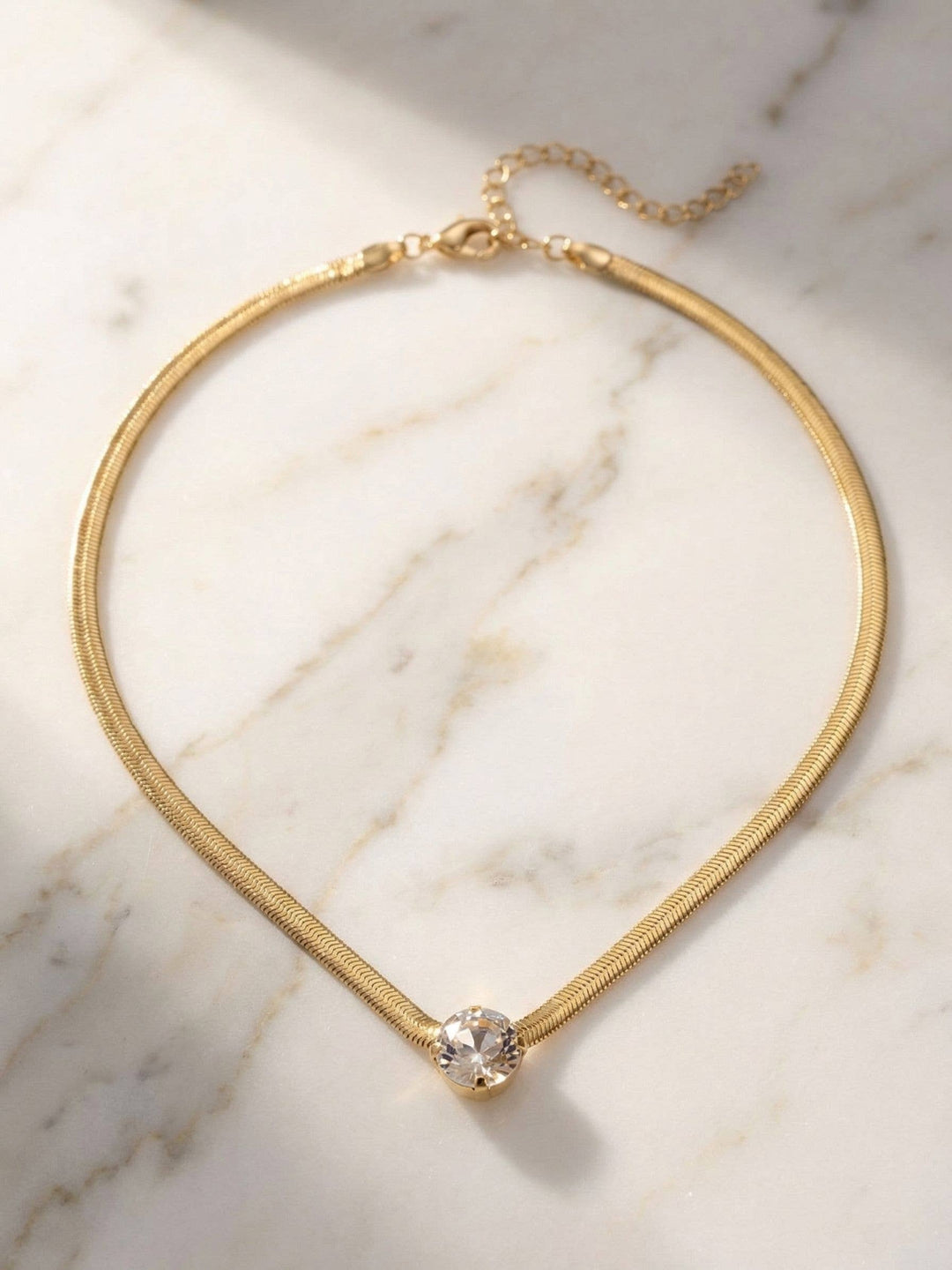 Rowan Pendant Necklace - NFP17BGCRY