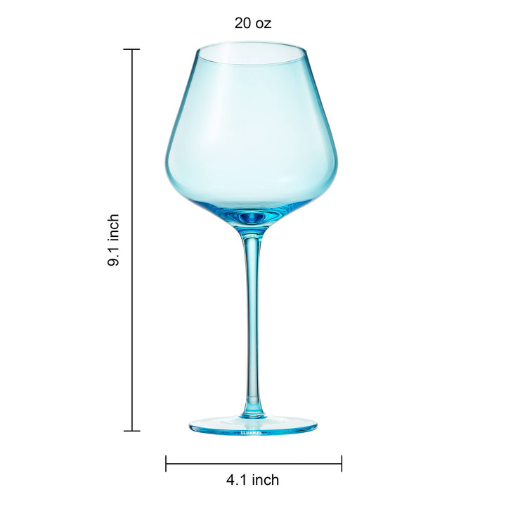 Colors of Rocky Mountains, City Wine Glassware | Set of 5