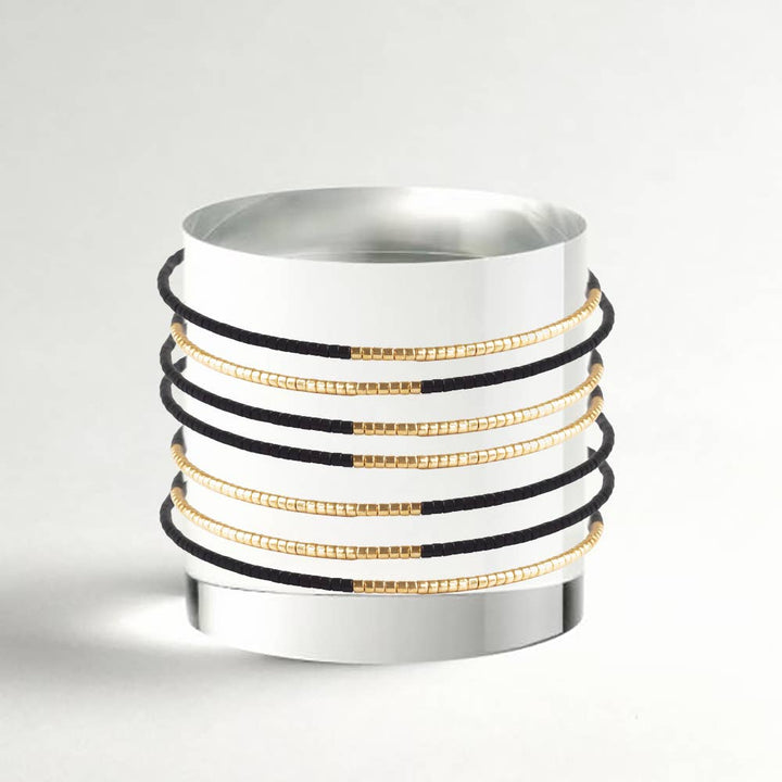 Lenny & Eva - Norah Bangle-Black