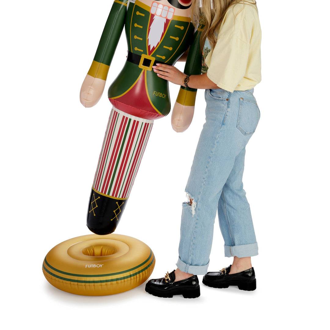 FUNBOY -Classic Inflatable Nutcracker - 5 ft