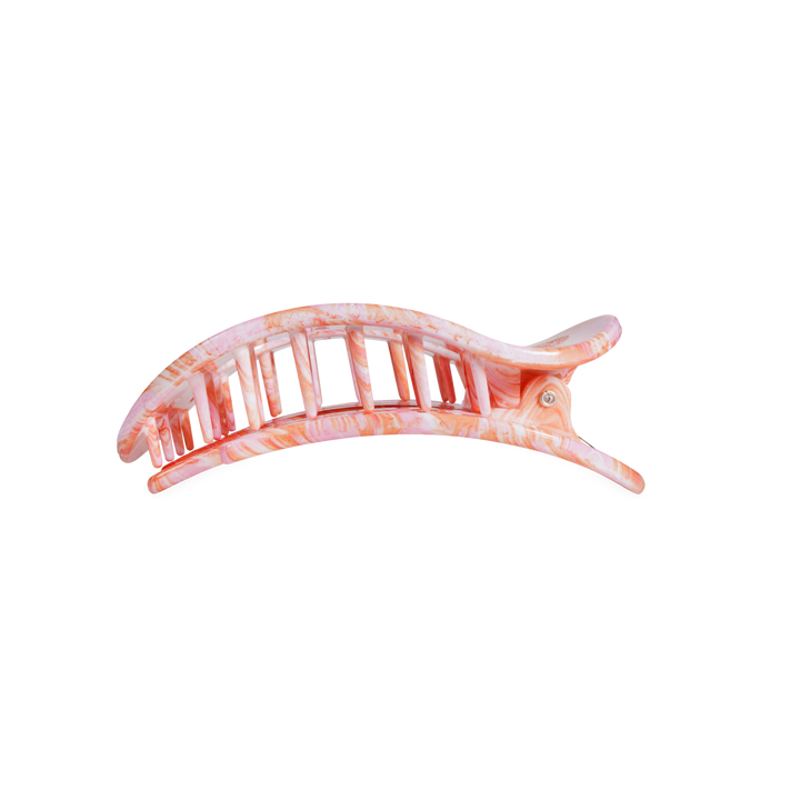 TELETIES - Just Keep Swimming | Medium | Flat Round Hair Clip