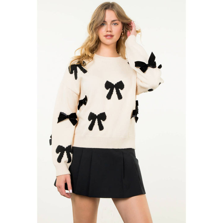 Bow Knit Sweater