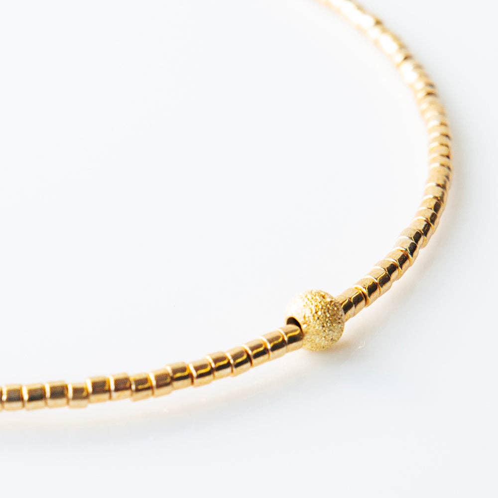 Lenny & Eva - Sprinkles Bangle-Gold