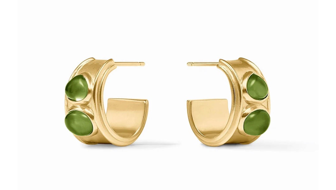 Julie Vos Dolce Stone Hoop