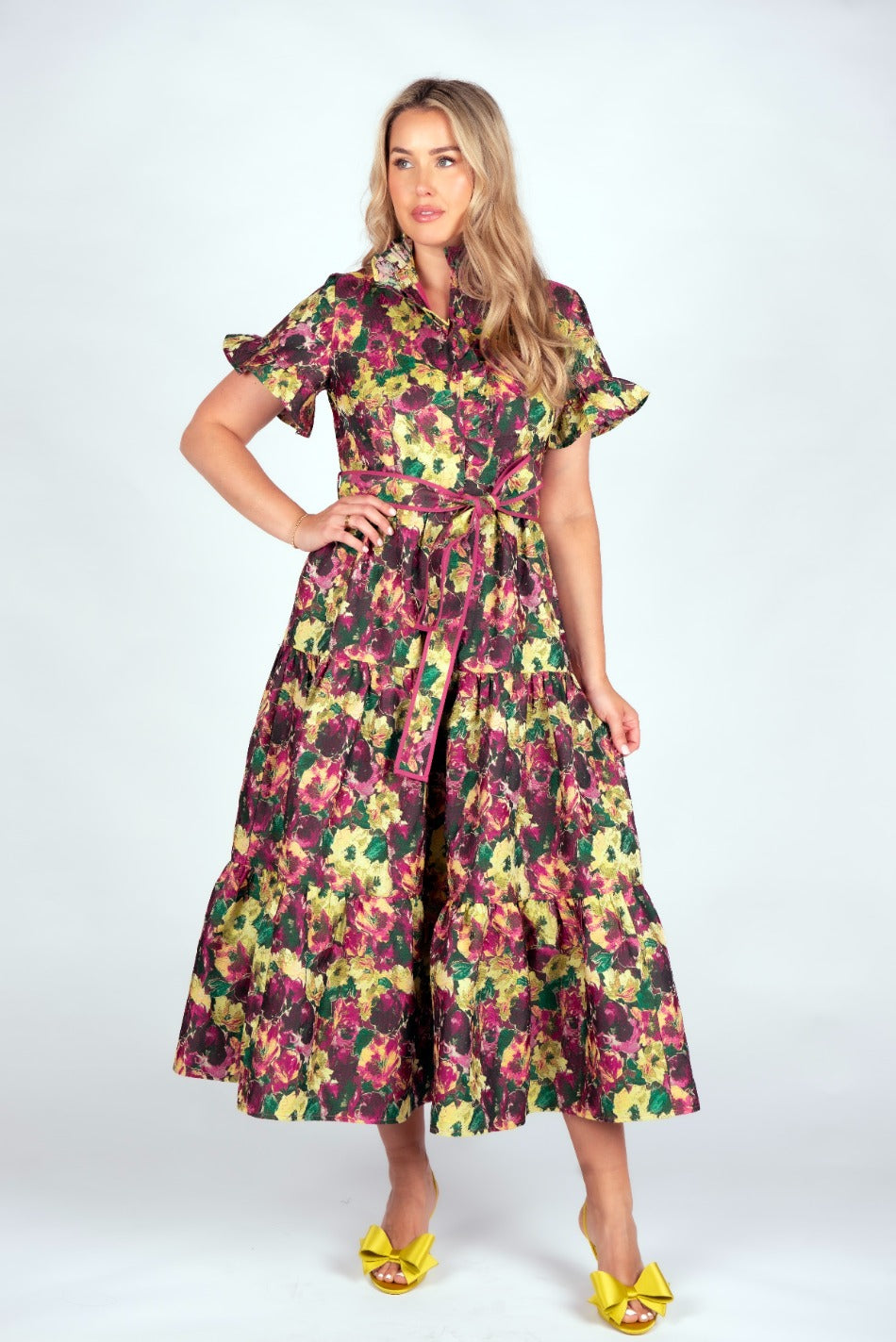 FLORAL JACQUARD