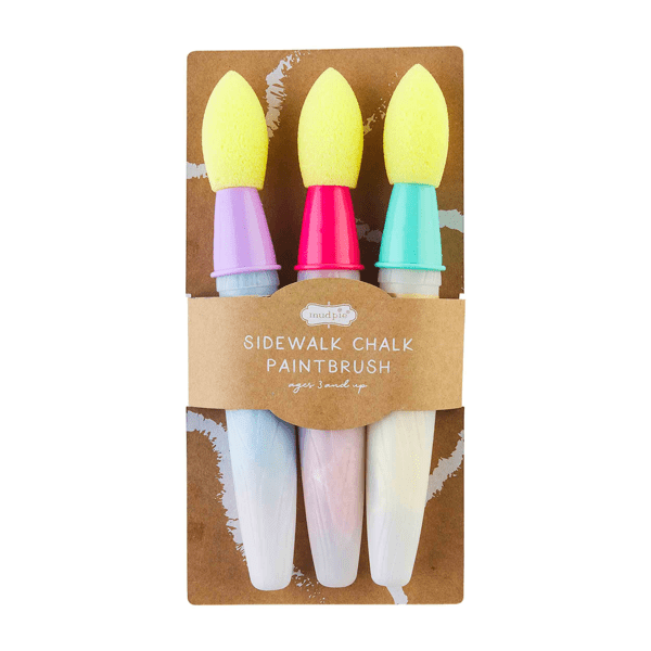 Mud Pie Pink Paint Brush Chalk Set