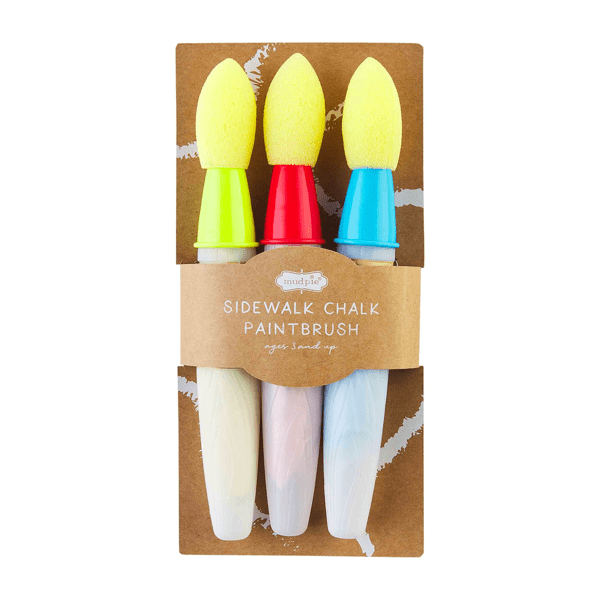 Mud Pie Red Paint Brush Chalk Set